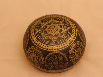 Dakini Engraved Singing Bowl (Machine Made)