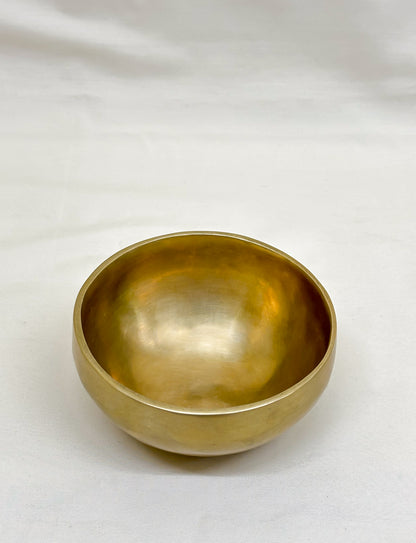 Plain Gold Singing Bowl (Small)