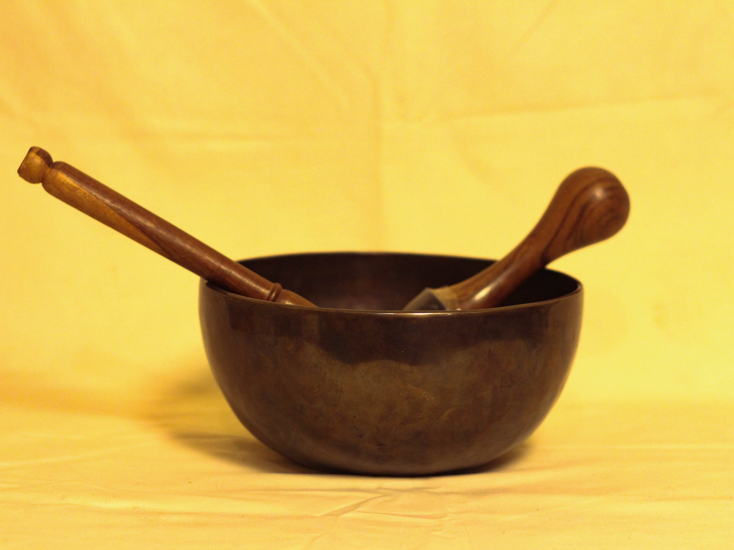 Black Tibetan Singing Bowl
