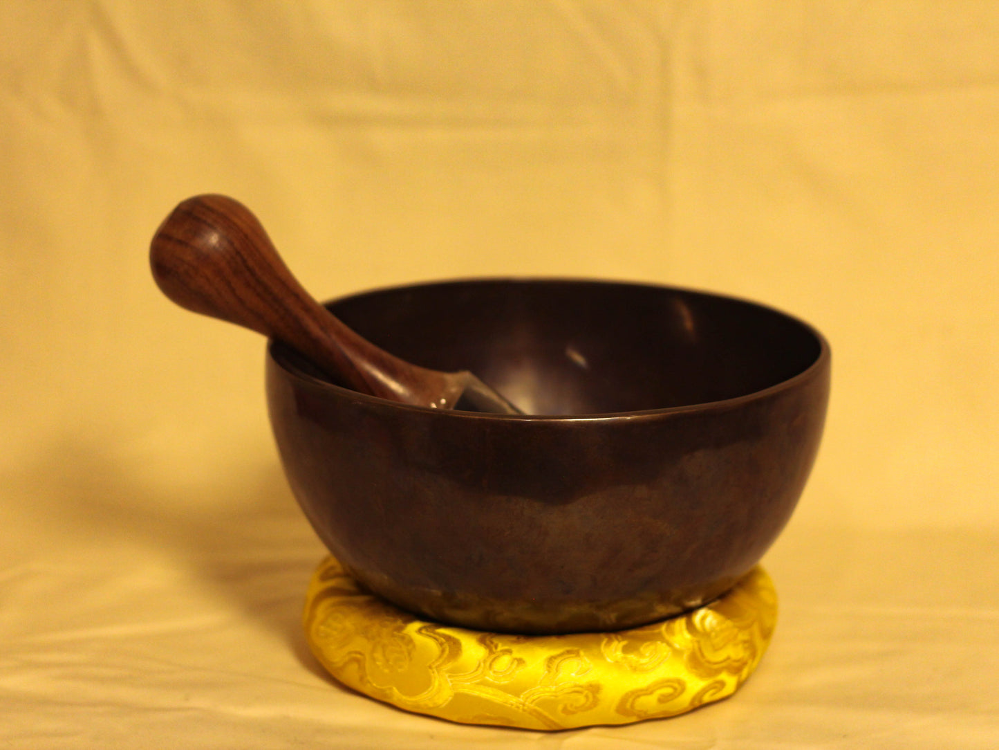 Black Tibetan Singing Bowl