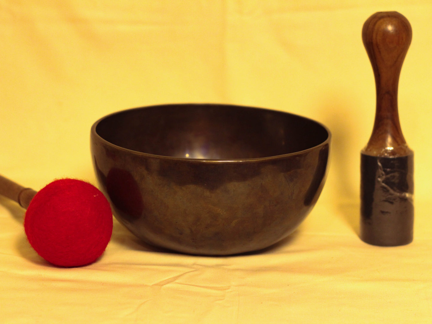 Black Tibetan Singing Bowl