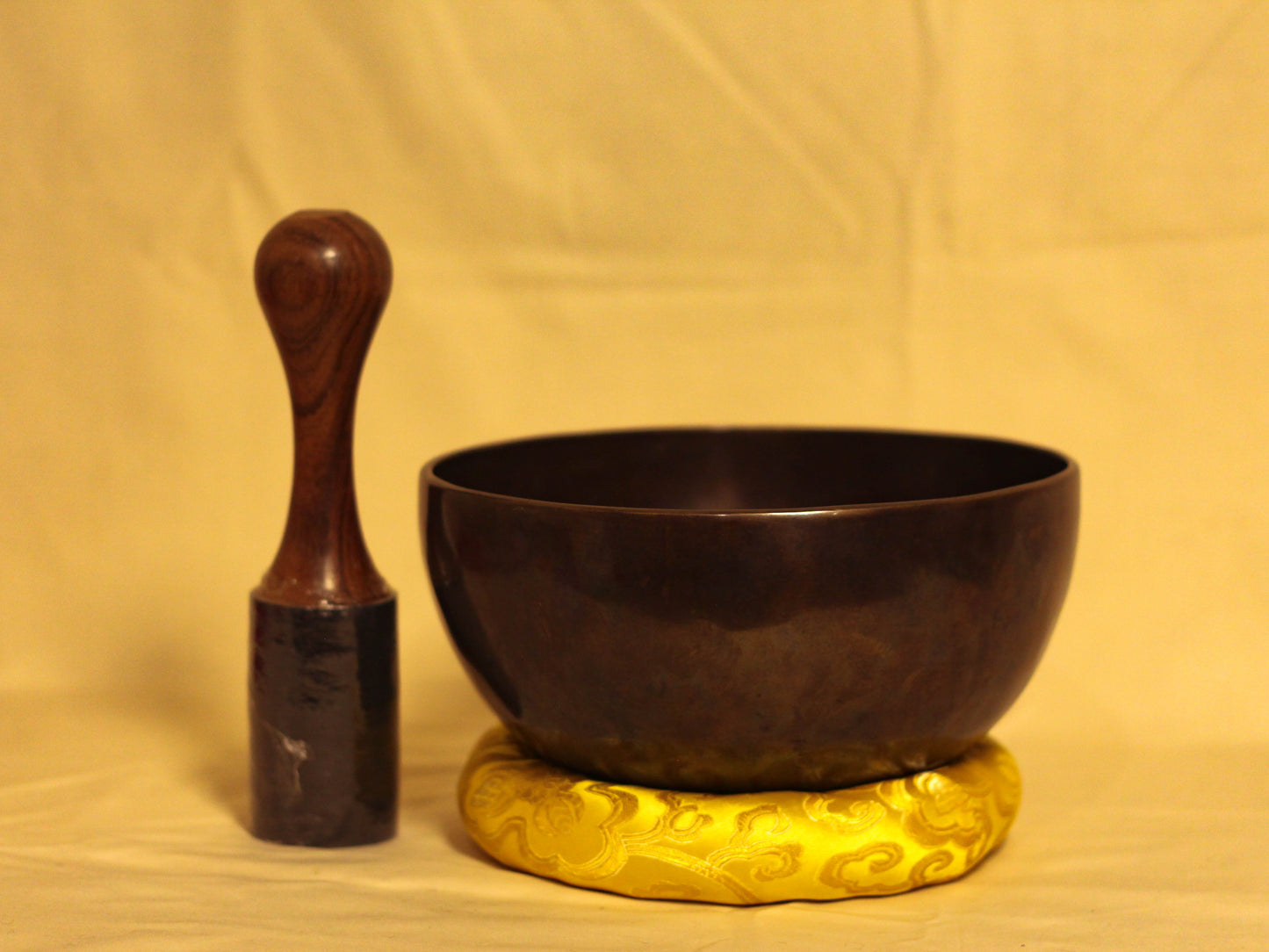 Black Tibetan Singing Bowl