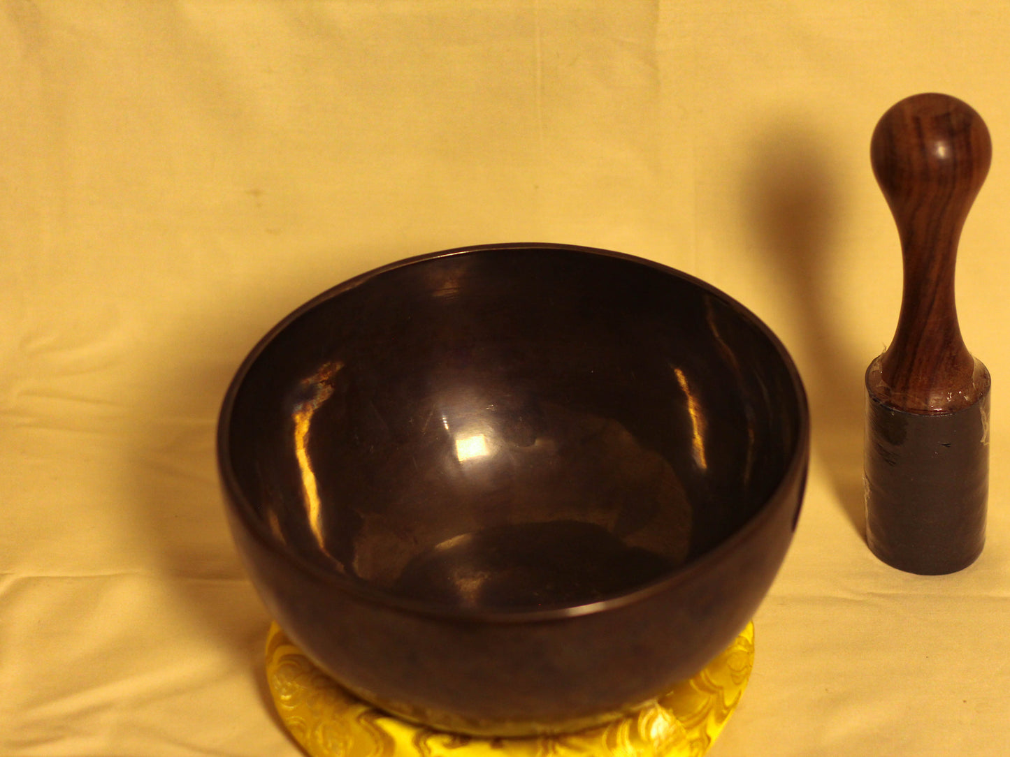 Black Tibetan Singing Bowl