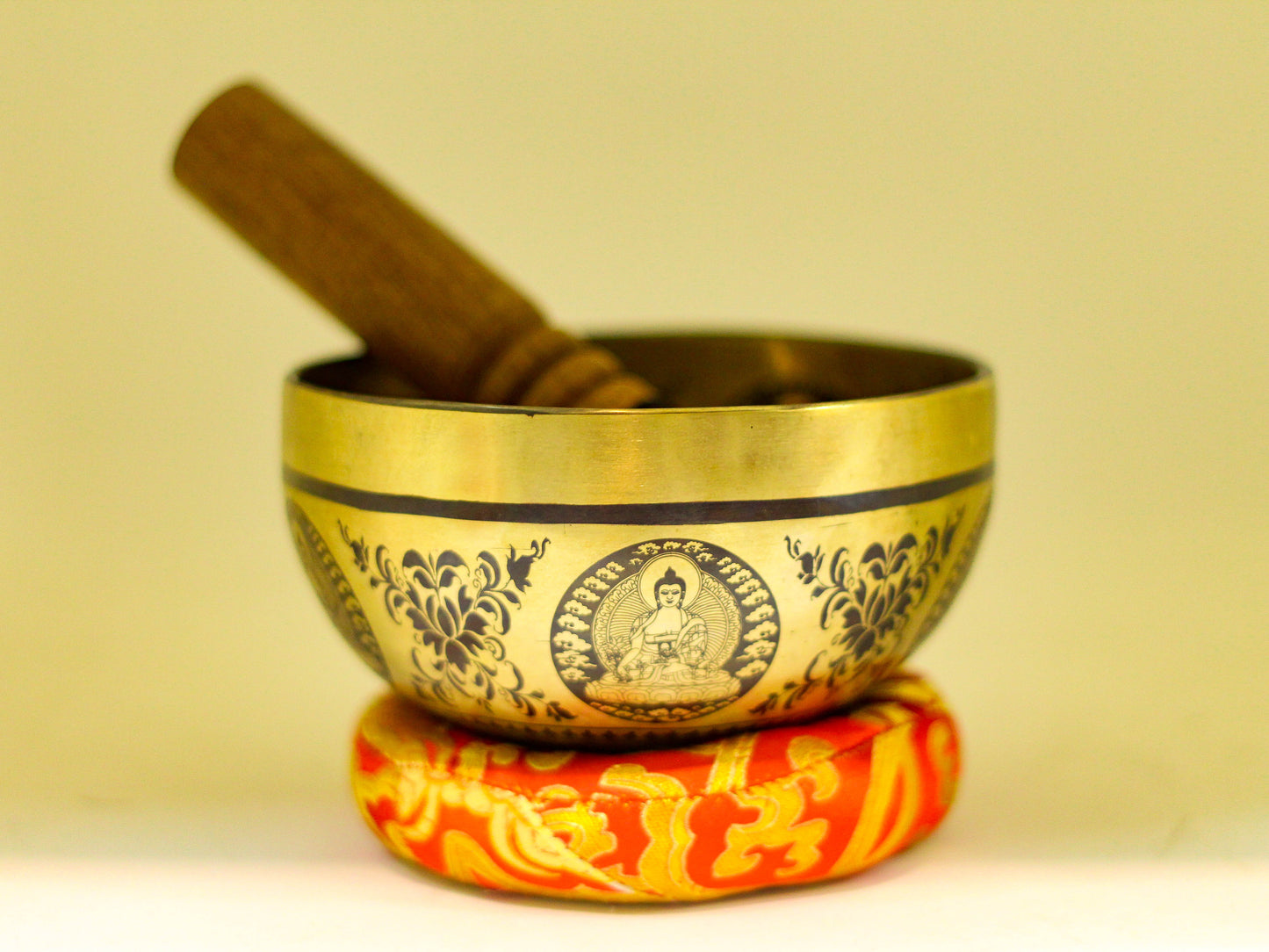 Buddha Engraved Singing Bowl