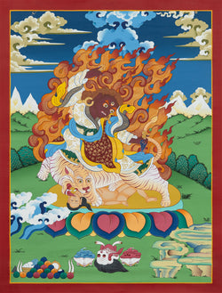 Dorje Drolo Thangka - (18" * 24")