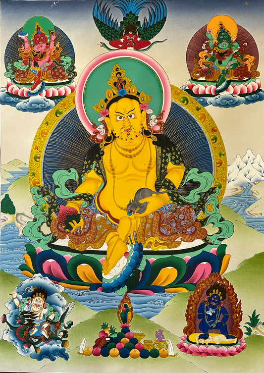 5 Jambhala Thangka