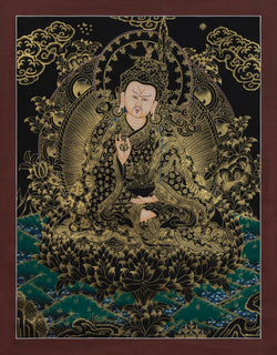Guru Rinpoche Thangka - (16" * 20")