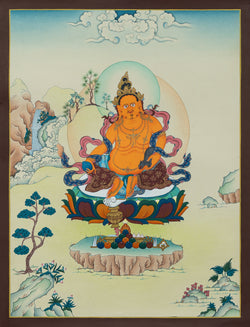 Jambhala Thangka - (15" * 20")