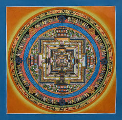 Kalachakra Mandala (In Brown)