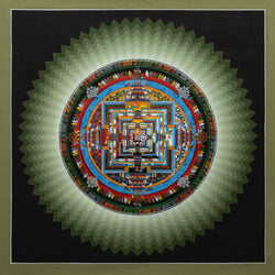 Kalachakra Mandala With Lotus