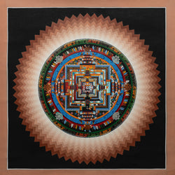 Kalachakra Mandala  With Lotus