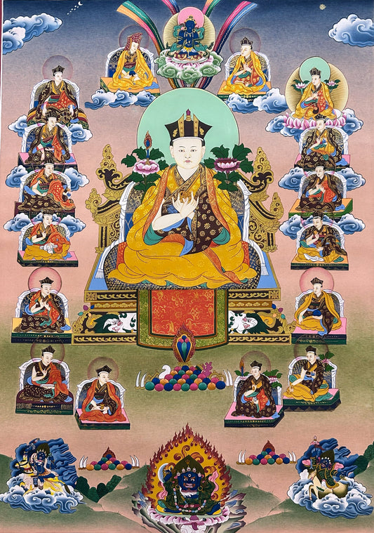 Karmapa Thangka - (17" * 24")