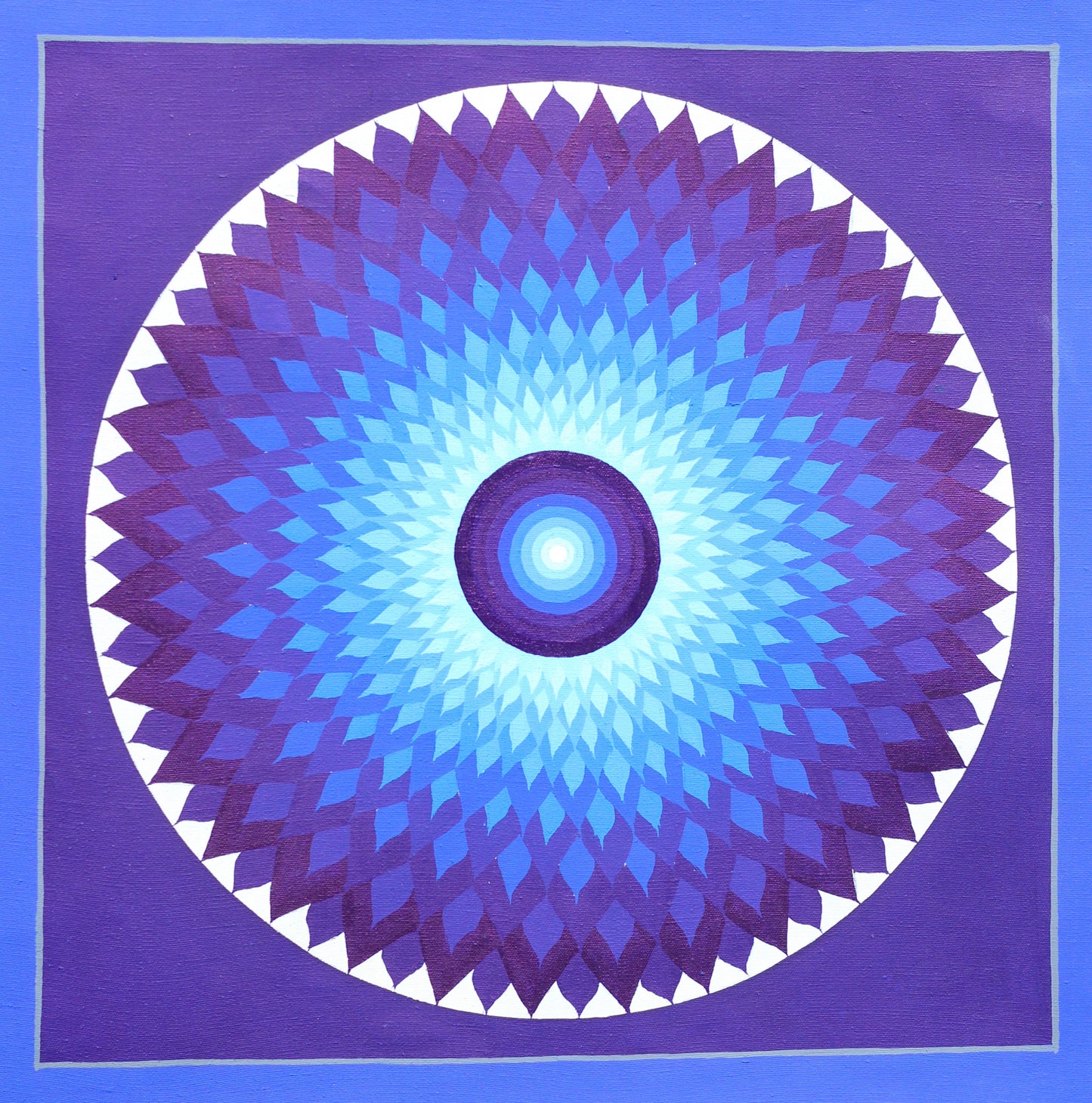 Lotus Mandala - (9" * 9")