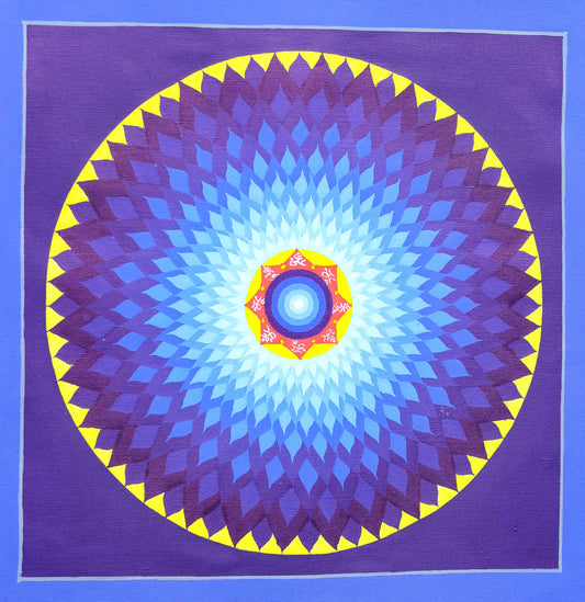 Lotus Mandala - (9" * 9")
