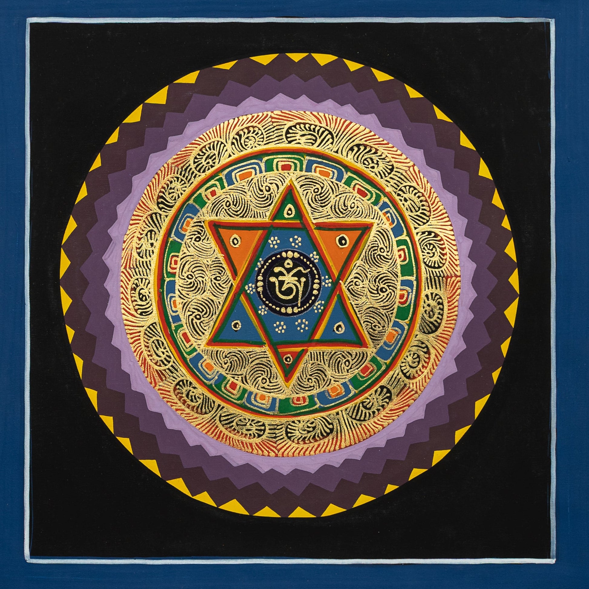 Mantra Mandala Thangka Painting