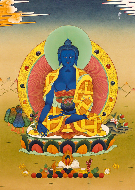 Medicine Buddha Thangka