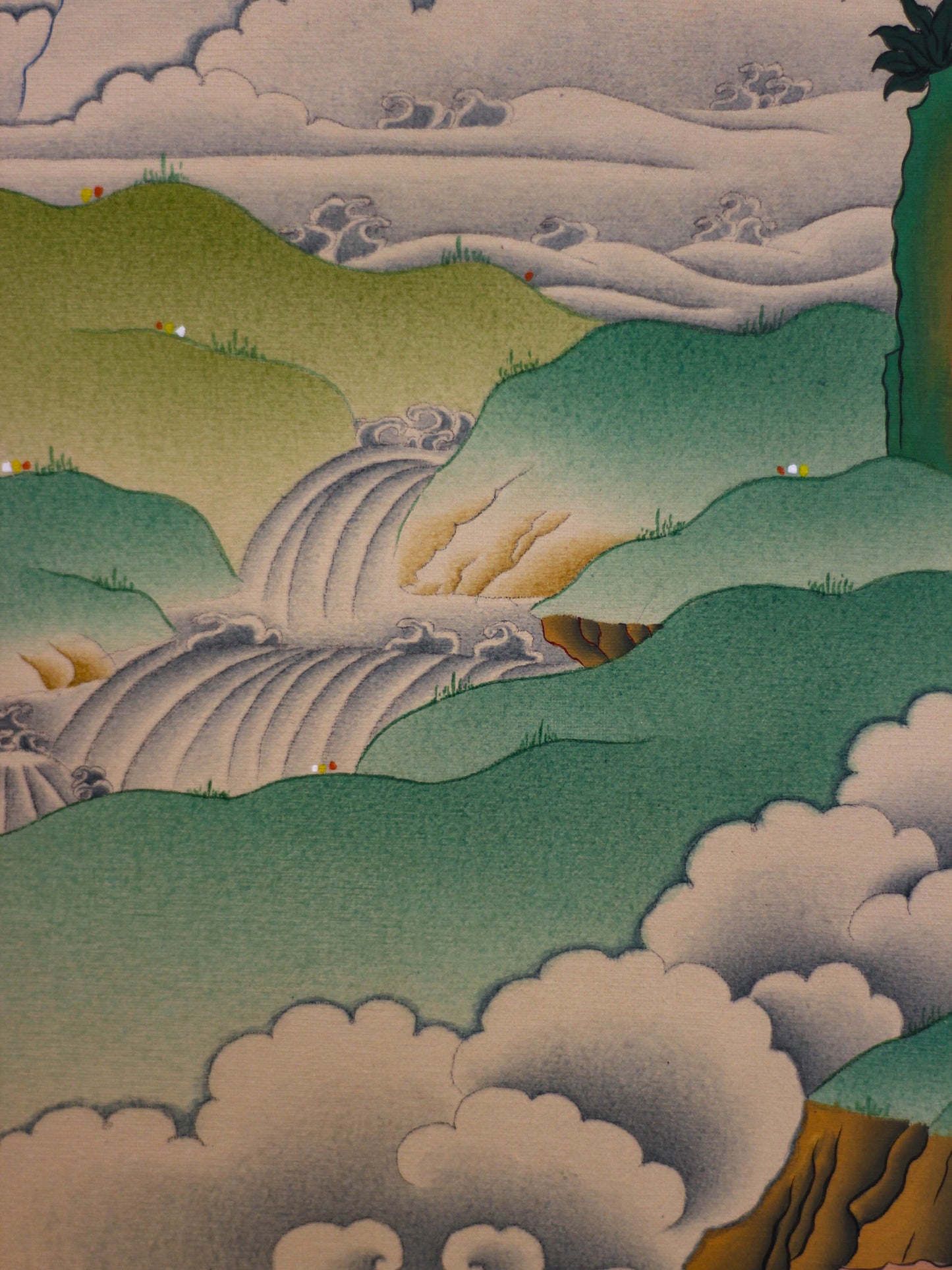 Milarapa Thangka - (17.5" * 22.5")