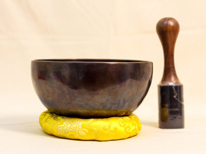Black Tibetan Singing Bowl
