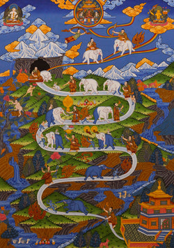 Path to Nirvana Thangka