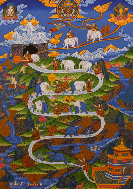Path to Nirvana Thangka