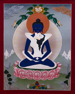 Samantabhadra Thangka - (17" * 22")