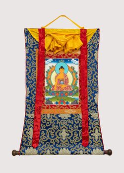 Shakyamuni Buddha Thangka - (22" * 27")