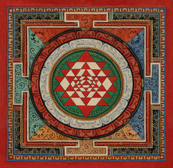 Sri Yantra Mandala - (21" * 21")