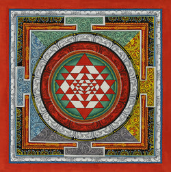 Sri Yantra Mandala - (12" * 12")