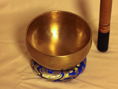 Plain Golden Singing Bowl (Small)