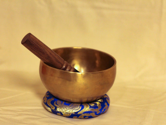 Plain Golden Singing Bowl (Small)