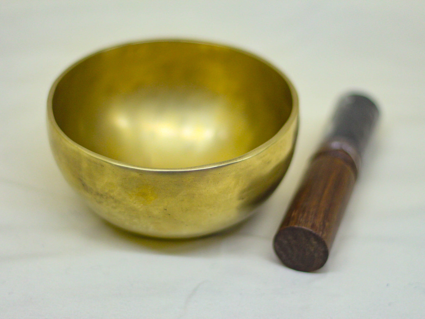 Plain Golden Singing Bowl (Small)