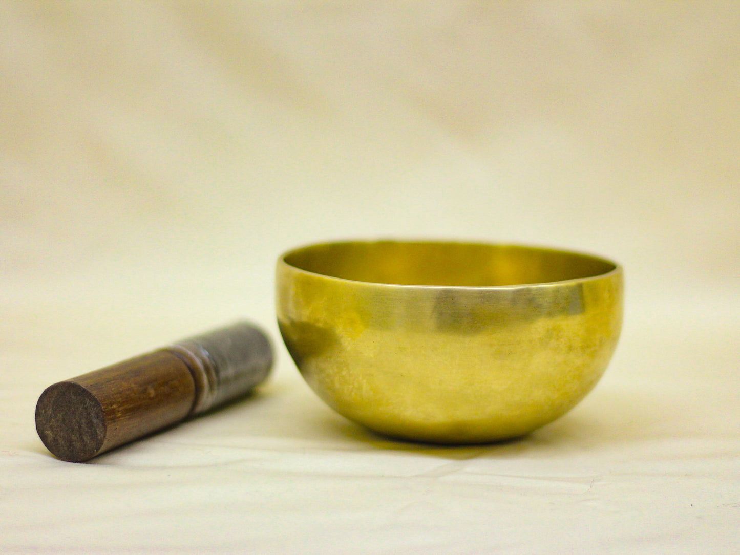 Plain Golden Singing Bowl (Small)