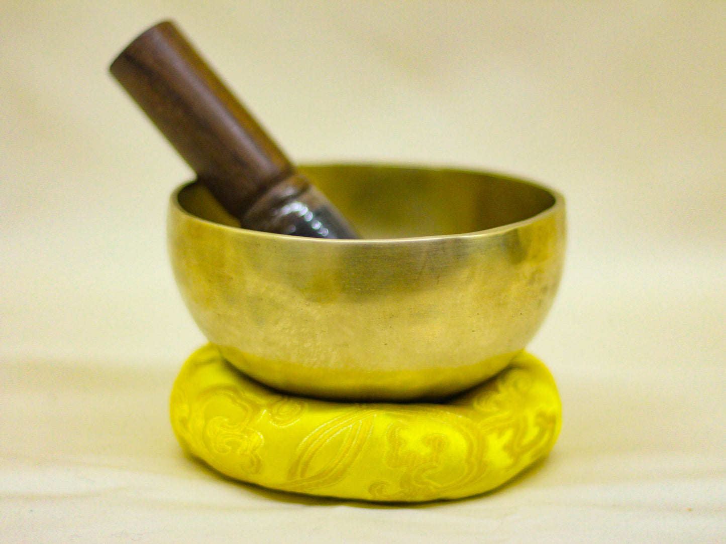 Plain Golden Singing Bowl (Small)