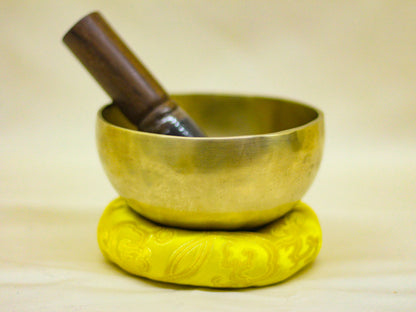 Plain Golden Singing Bowl (Small)