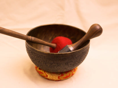 Special Carving Singing Bowl
