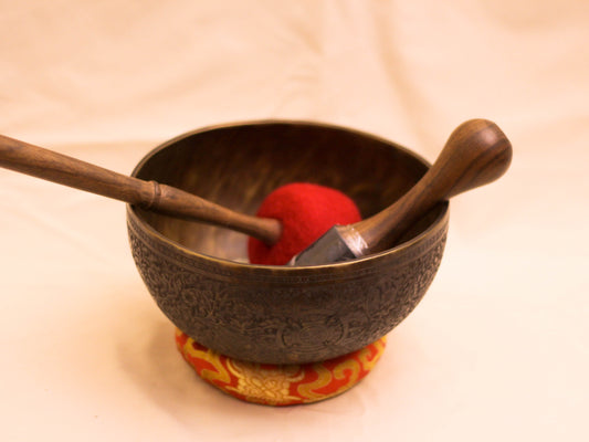 Special Carving Singing Bowl
