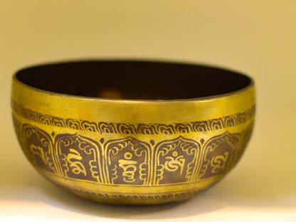 Special Carving Singing Bowl