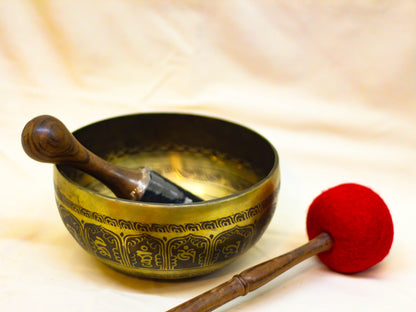 Special Carving Singing Bowl