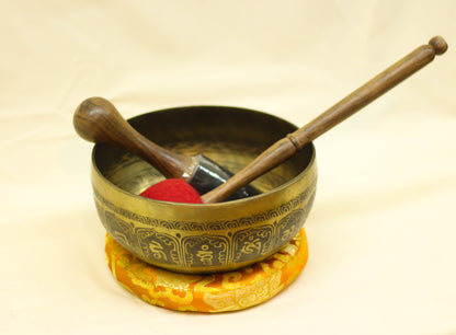 Special Carving Singing Bowl