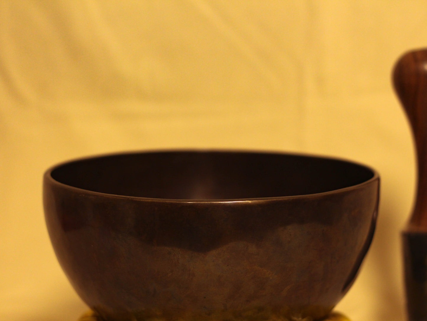 Black Tibetan Singing Bowl