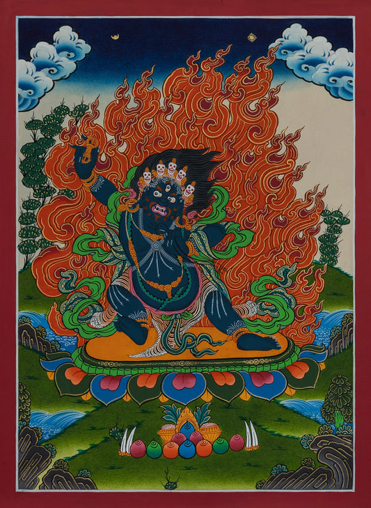 Vajrapani Thangka Painting