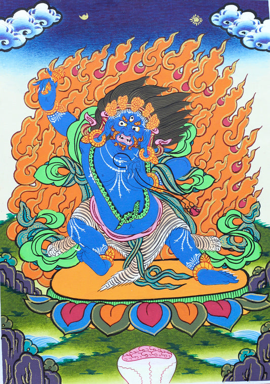 Vajrapani Thangka