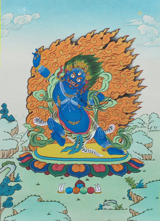 Vajrapani Thangka