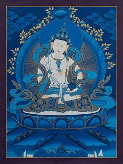 Vajrasattva Thangka - (16" * 20")