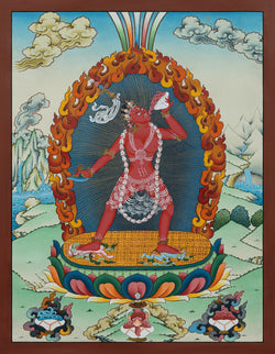 Vajrayogini Thangka - (15" * 20")